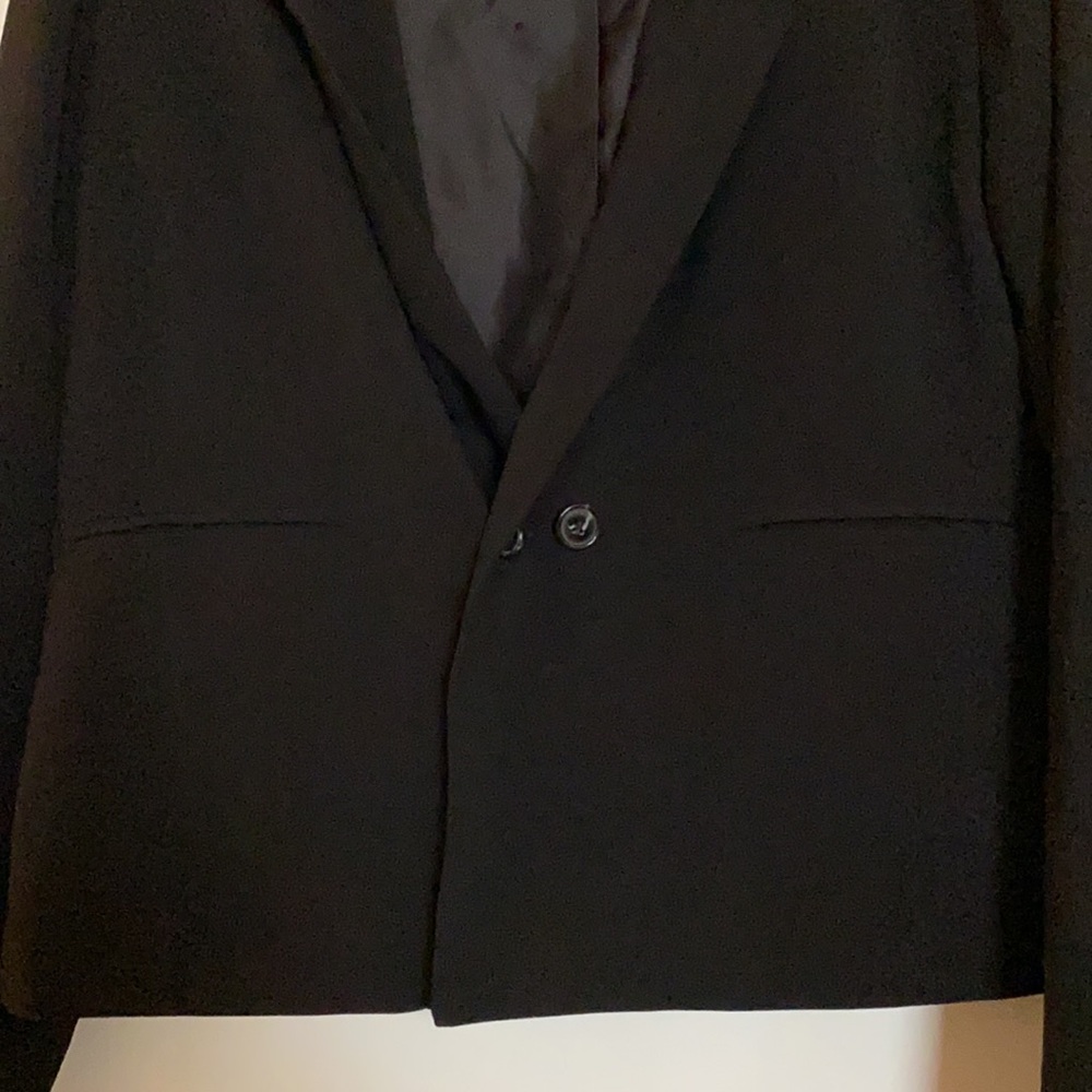 BDG Sleek Black Blazer: Women’s Large - Picture 4 of 6